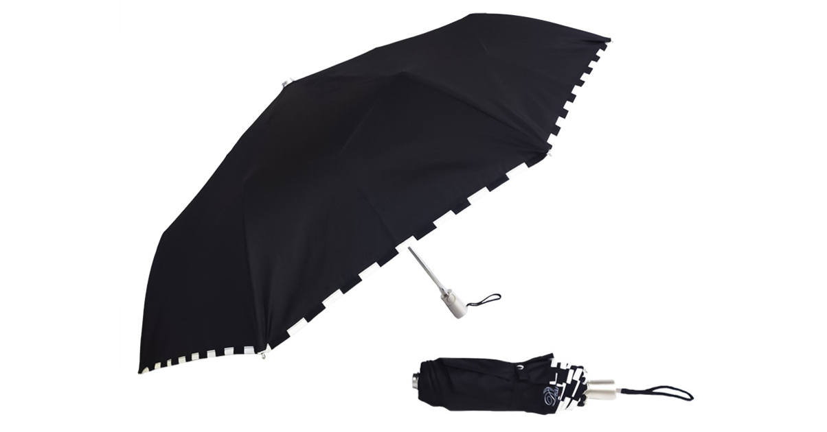 Parapluie Pliant Damier Noir Parapluies Parapluie Femme Dess Fr